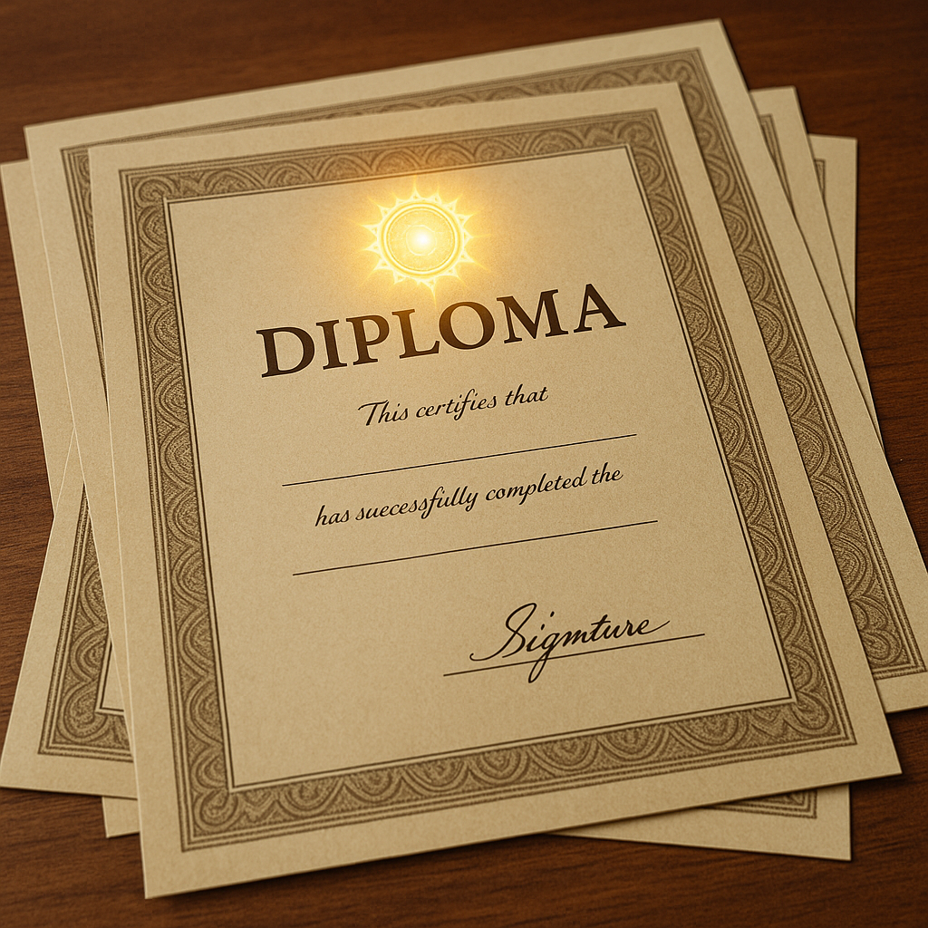 Diplomas & Doctorates